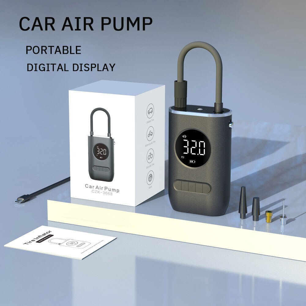 Mini Pompe Air Lectrique Avec Usb C Max Bar Lampe De Poche Int Gr E Chez Aliexpress